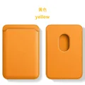 Leather yellow