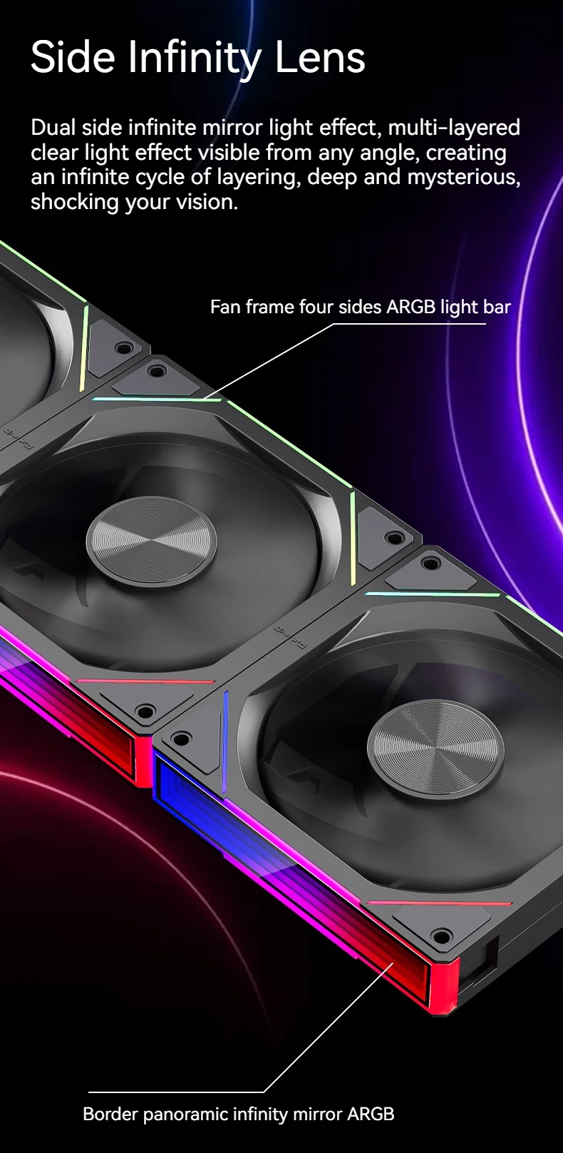 JM-5 High Performance PC Case Fan Strong Heat Dissipation Cooling Case Fans Comp