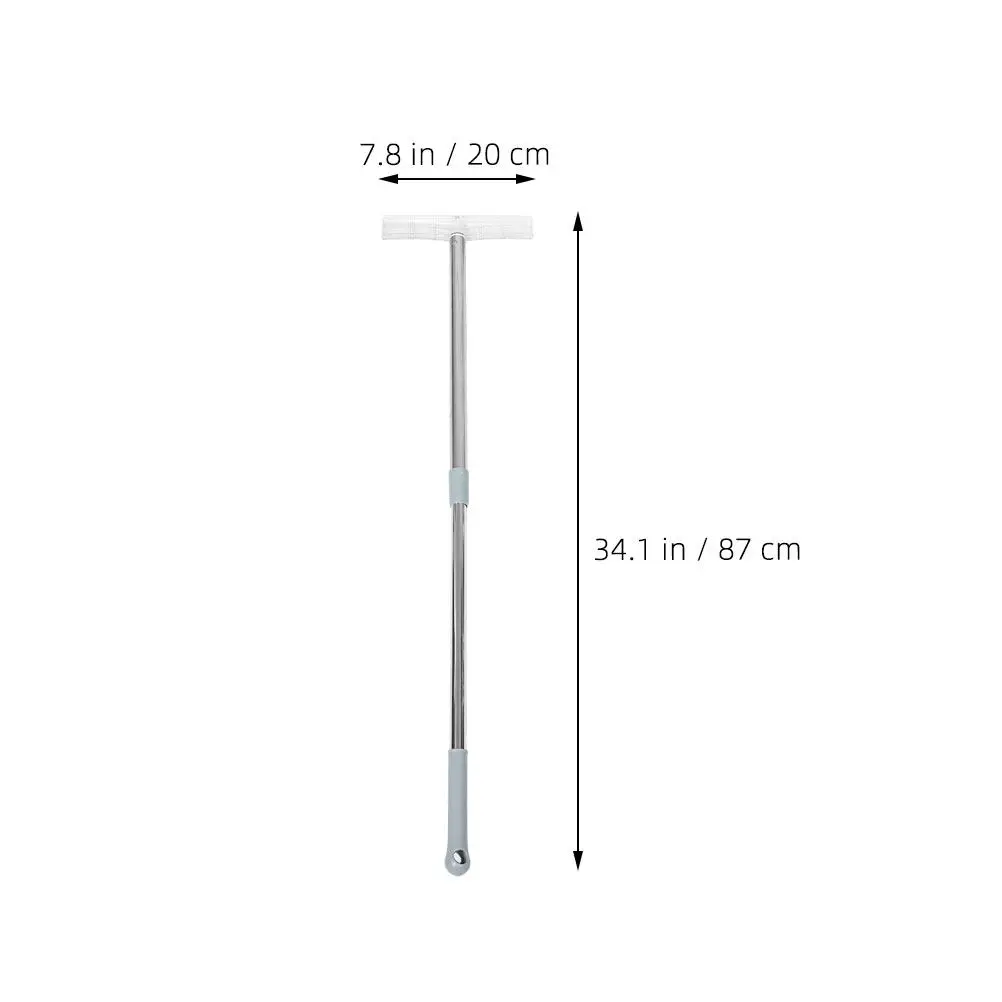 2Pcs 휴대용 사인 홀더 스테인레스 스틸 텔레스코픽 확장형 폴 스포츠 회의 전시회 퍼레이드 공항 인사말용