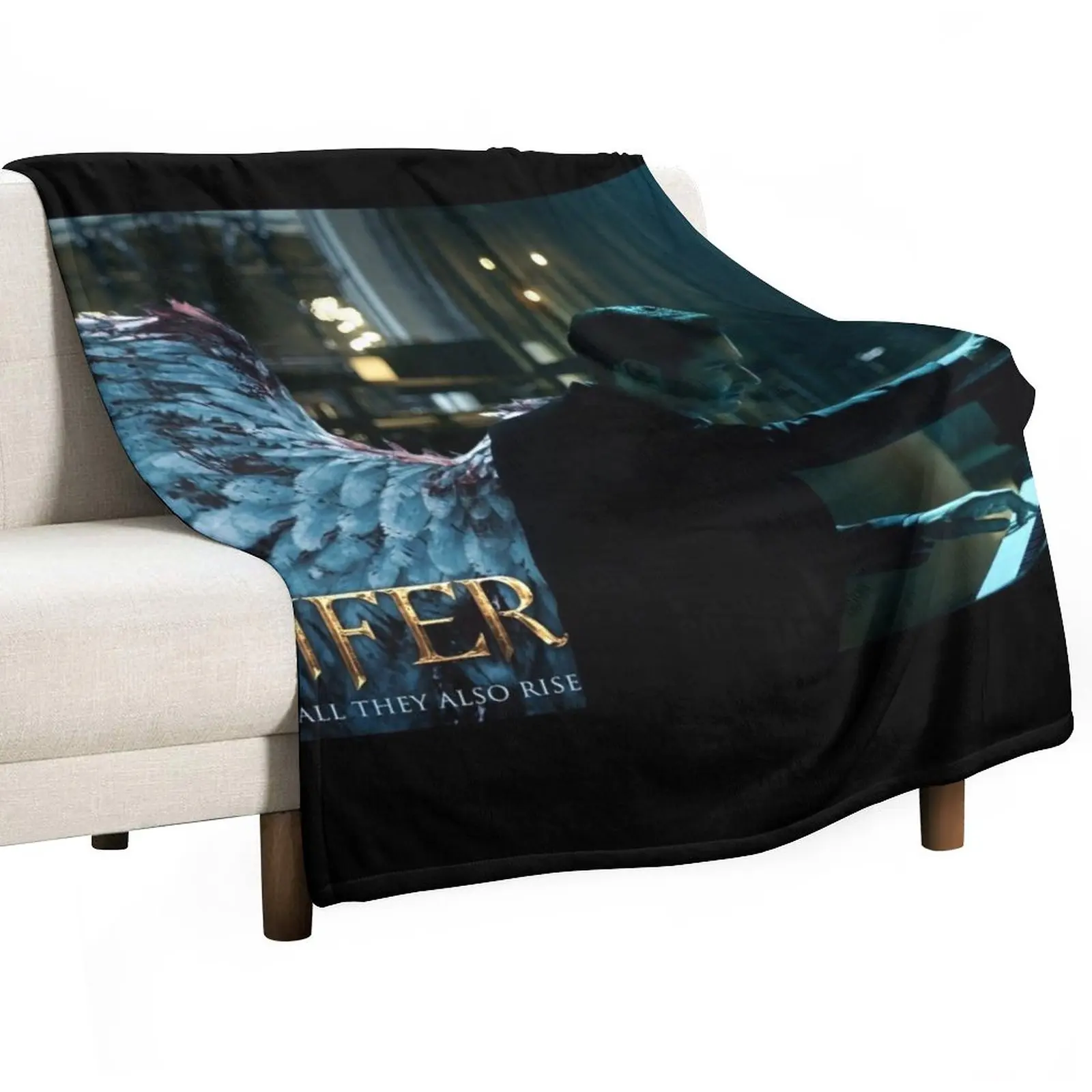 

Lucifer Piano Wings Throw Blanket For Sofa Softest Blanket Blankets Sofas Of Decoration