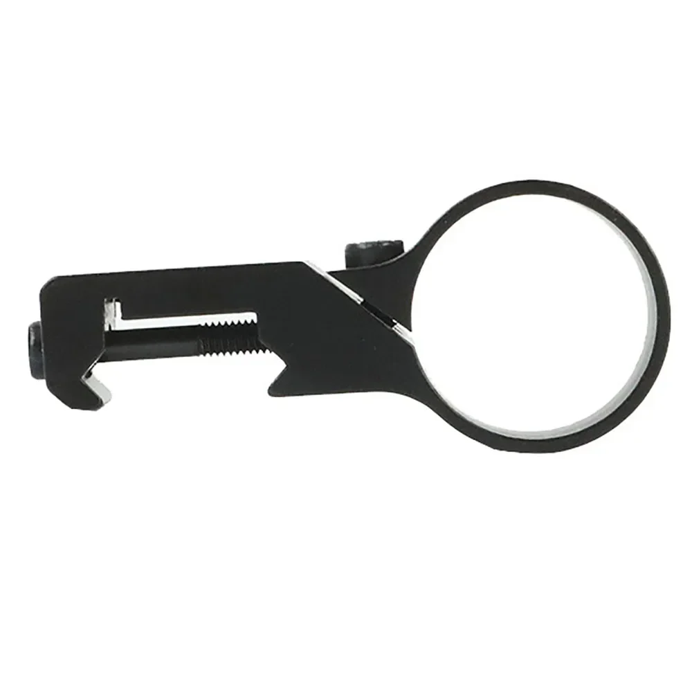 Picatinny Rail 90 Degree Offset Side 1" Ring Mount Adapter Tube 20mm 7/8" for Flashlight Hunting Mount Holder 1Pc flashlight scope mount picatinny rail accessories weapon flashlight mount rail adapter flashlight mount