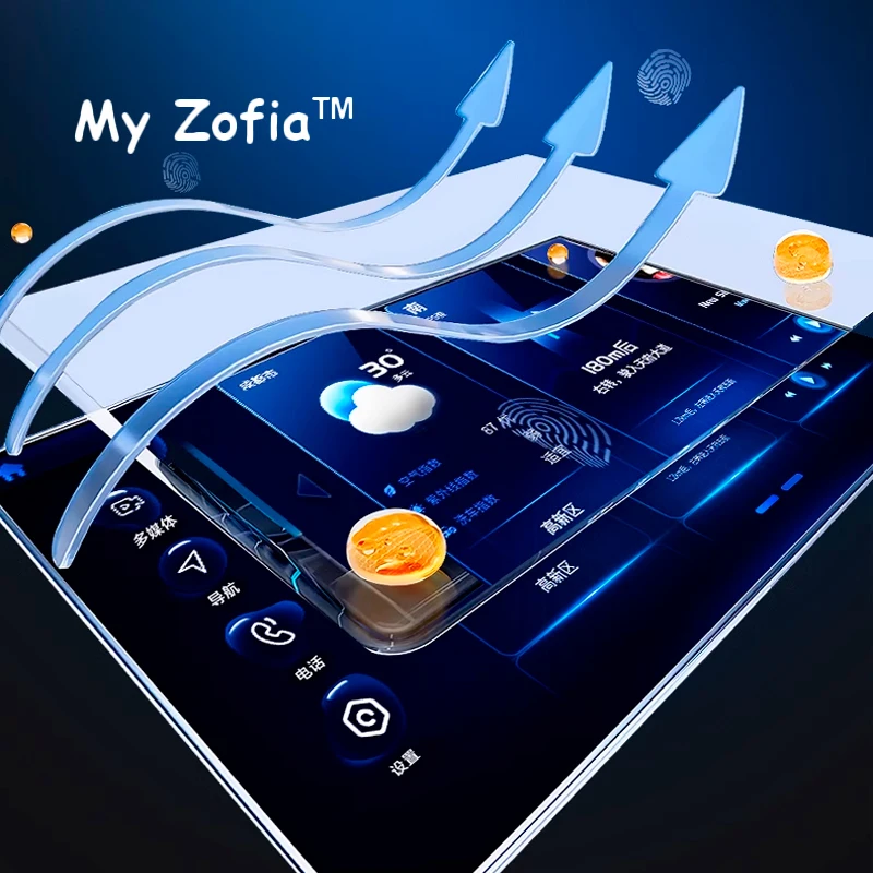 Leapmotor C10 2024 2025 Lot De 1 Film De Protection D'écran