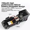 Turbo Racing 1:76 RC Car C50-T Semi-truck 10CH Mini Car Full Proportional Remote Control Toys for Kids Adults Gift 2