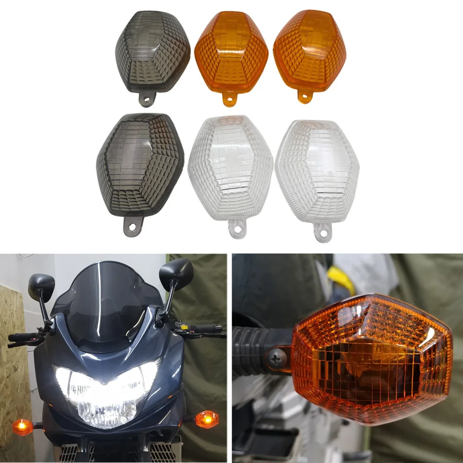 

1 Pair Motorcycle Turn Signal Indicator Light Lens Cover For Suzuki DL650 V-Strom DL1000 DR-Z 400/E/S/SM SFV650 GSF 1200 Bandit