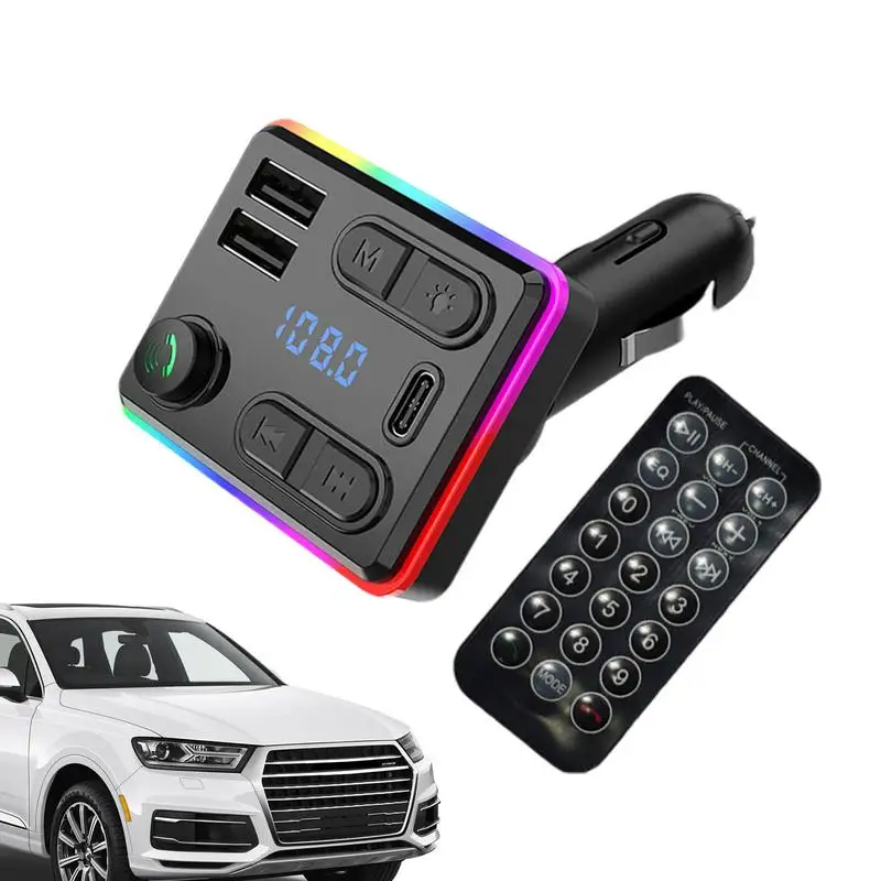 

MP3 Music Player for Car Wireless MP3 Player Car Charging Adapter Type-C USB Audio Adapter Receiver for Most Smartphones Music