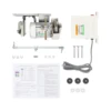 600W 110V Electronic Brushless Industrial Sewing Machine Aluminum Servo Electric Motor 500-4500RPM Noise Speed Adjustable 2