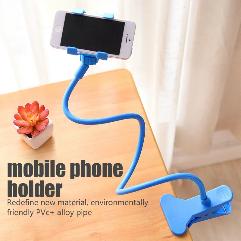 Mobile Phone Holder Flexible Adjustable Cellphone Holder Clip Support  Telephone Home Bed Desktop Mount Bracket Smartphone