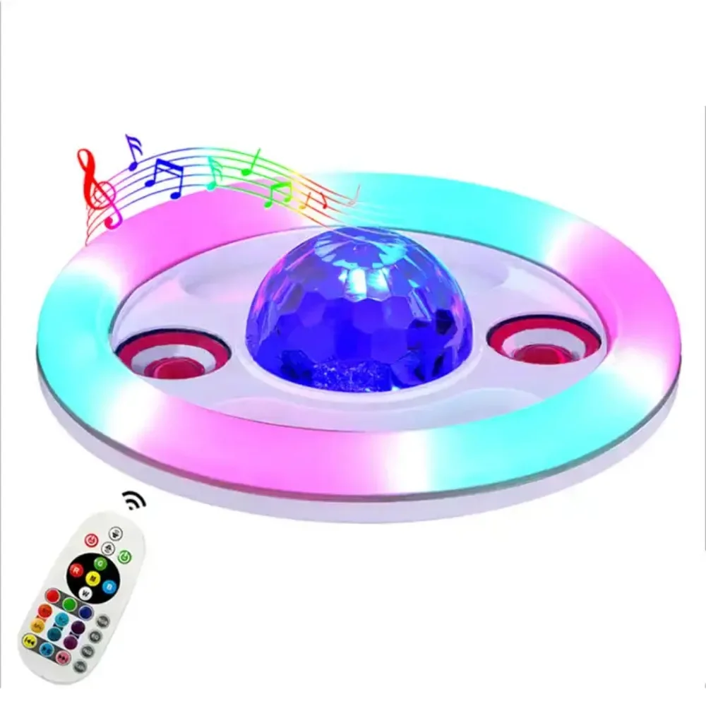 

RGB E27 Dimmable Speaker Music Wireless Rgb Smart Remote Control Colorful 36w Indoor Bulb Light