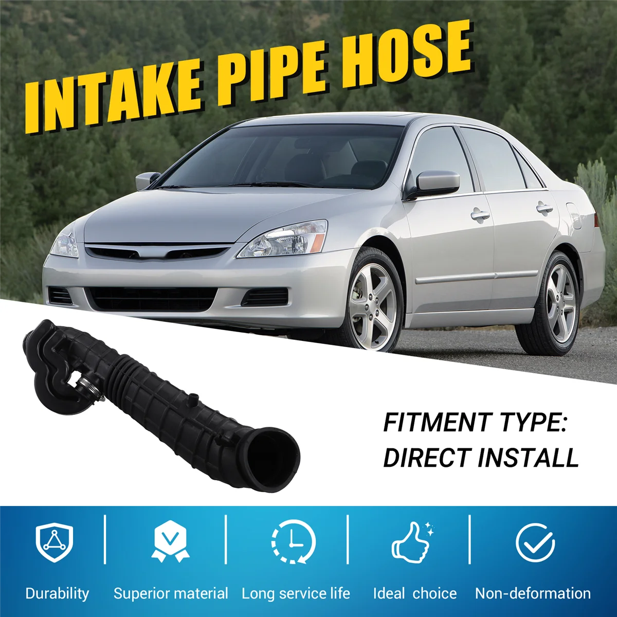 Engine Air Intake Hose Tube for Accord 2.0L 2.3L 17228-PAA-G00 17228PAAG00