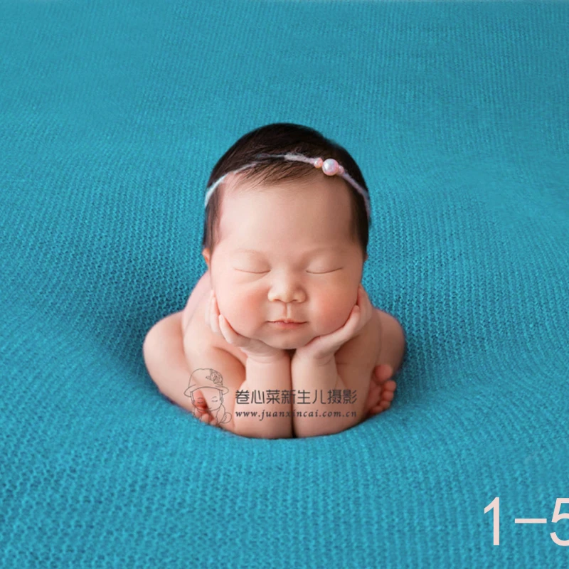 150*170cm Newborn Photography Props Blanket Baby Blanket Backdrop Elastic Fabrics Photo Shoot Studio Accessories