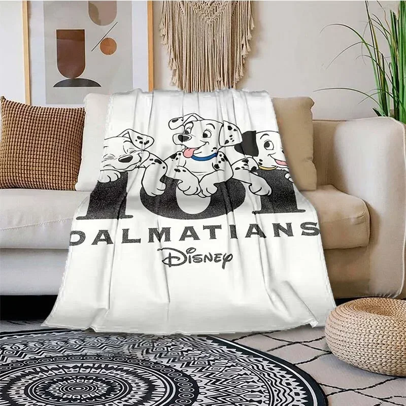 thumbnail image 1 of Manta ligera con diseño de los 101 dálmatas de Disney para sala de estar, dormitorio, habitación de los niños, cálida, regalo de Navidad, 1 of 5