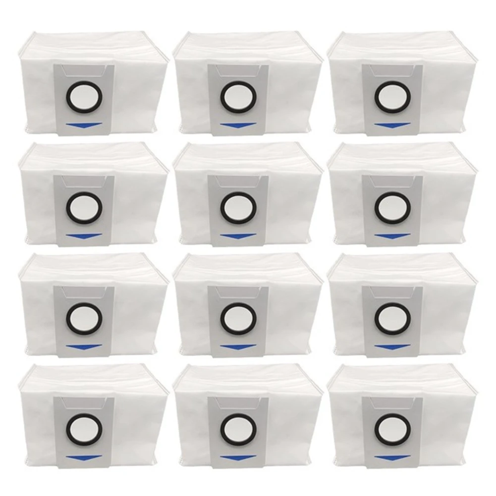 

12 Pack Vacuum Dust Bags for Deebot X1 Omni Turbo Robot Vacuum Part