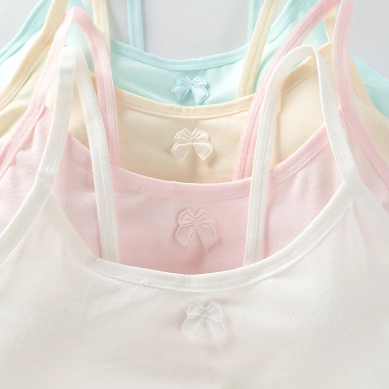 Developmental Tank Top Cotton Junior High School Students 12-14-16 Years Old High School Girl Bra Big Boy Girl Underwear