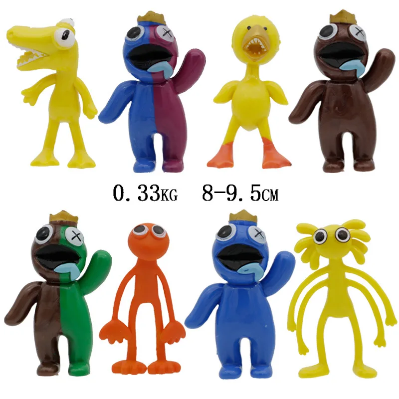 2022 Roblox Rainbow Friends Figuras Modelo Bonecas Anime Figura Horror  Jogos de Carro Bolo Decoração Crianças Brinquedos Presente