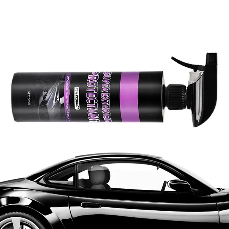 

500ml Car Cleaner Spray Crystal Wax Spray Nano Hydrophobic Liquid Polymer Auto Detailing Coating Compound Polishing Spray