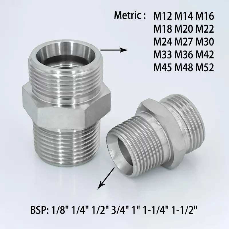 1/8 1/4 3/8 1/2 BSP NPT Female To M12 M14 M16 M18