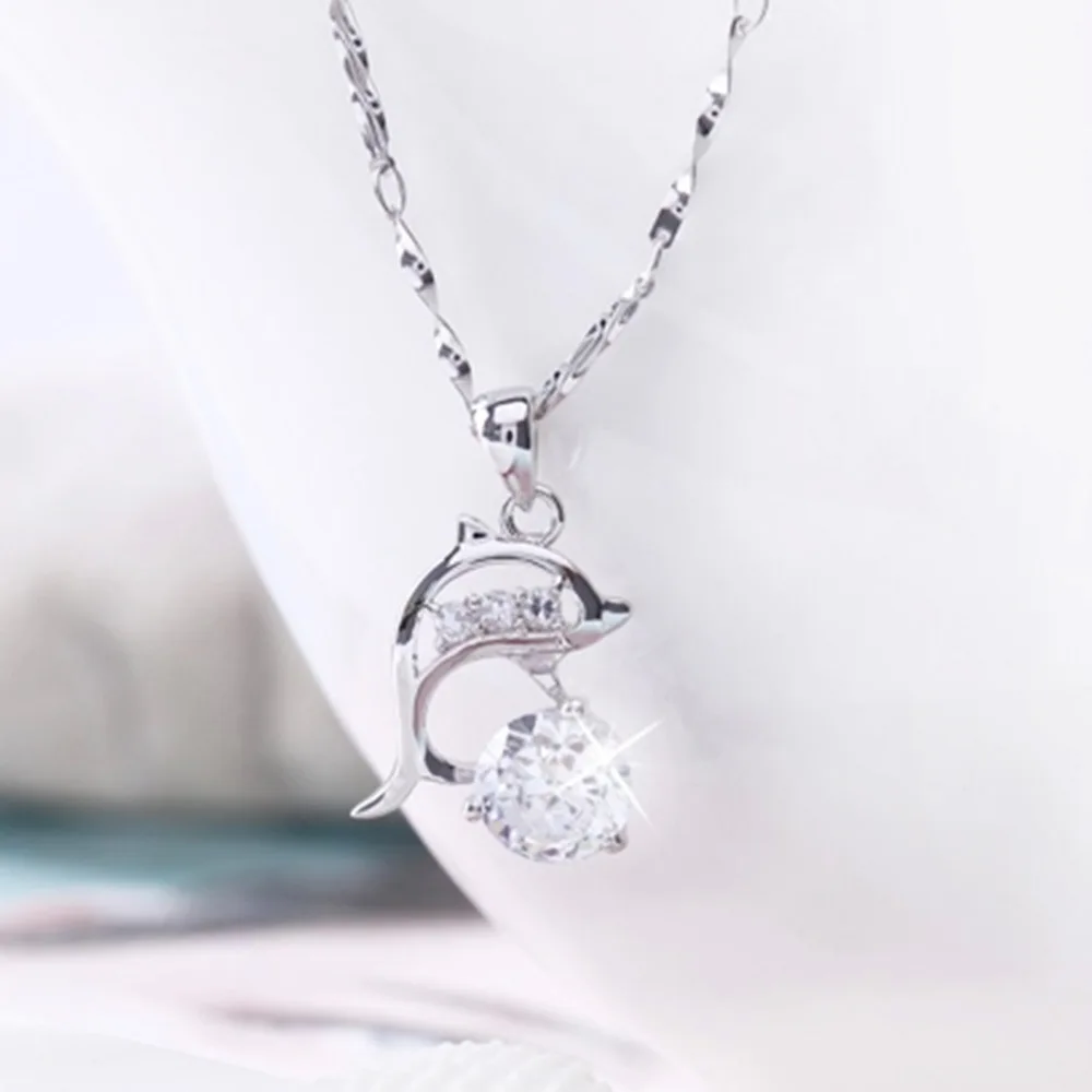 Collier en argent sterling 925 Zircom - Détail du design