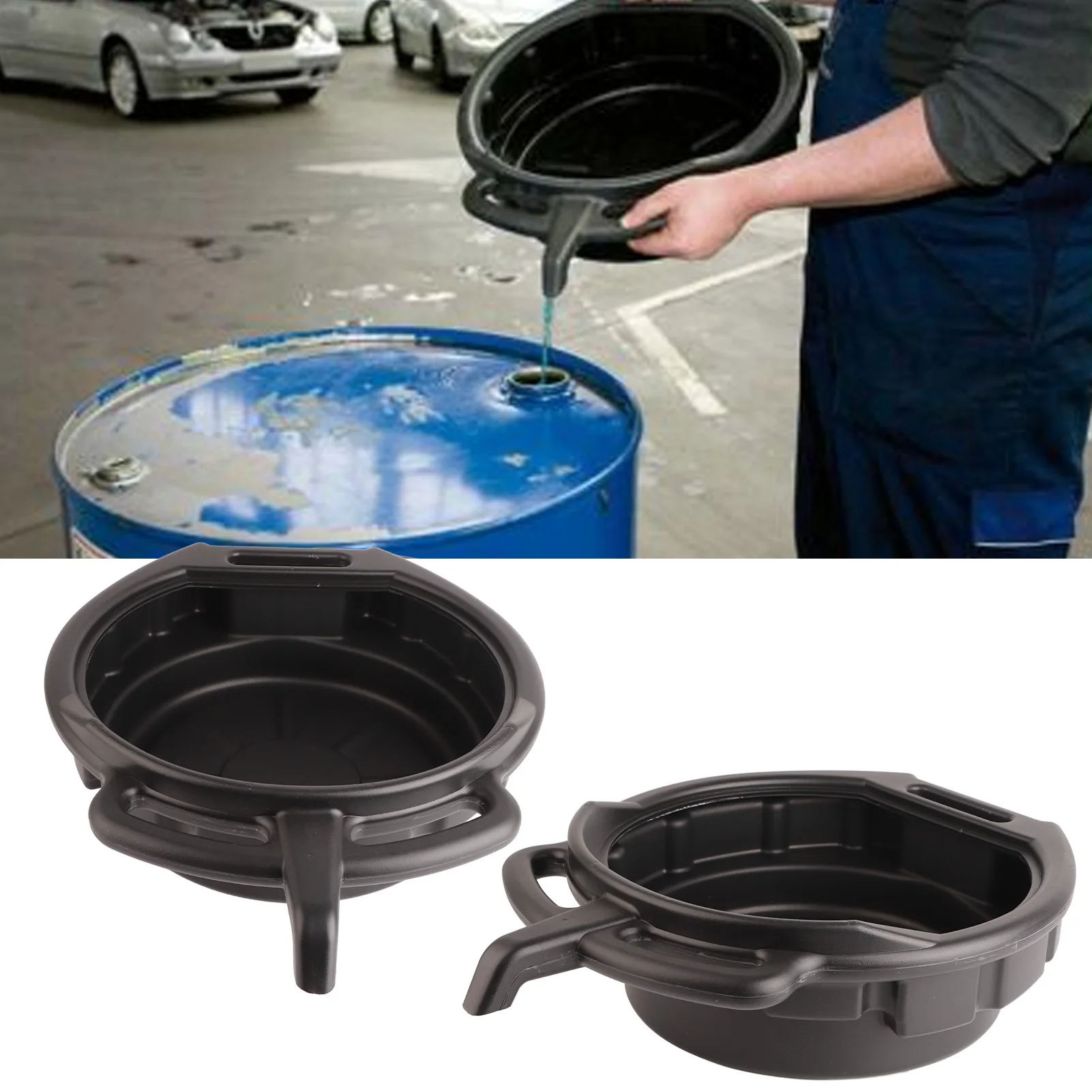 Brilliant Tools - Scolatore Olio Portatile Da 16L Per Manutenzione Auto - Foto 8