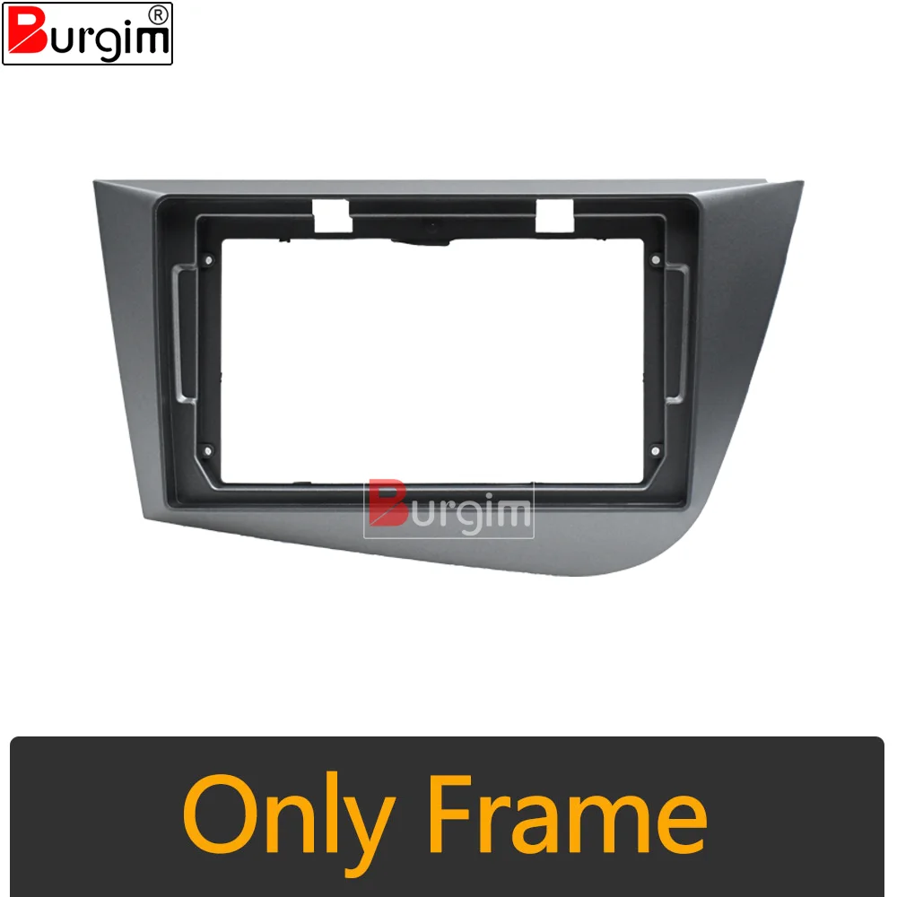 Geloo Autoradioblende Doppel DIN Radiorahmen Für Seat Leon 2005-2012 Stereo Radio Panel Mount Kit - View #4