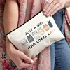 1pc Whimsical Cat Makeup Bag Compact Travel Cosmetic Case with Adorable Design, Durable Zipper Pouch and Portable Size 18x25cm 2