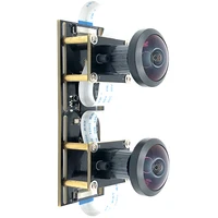 5 МП Dual 360 °   Панорамная стереокамера «рыбий глаз» 1080P, USB-модуль камеры для 3D VR, бинокулярная синхронизация виртуальной реальности — изображение 5