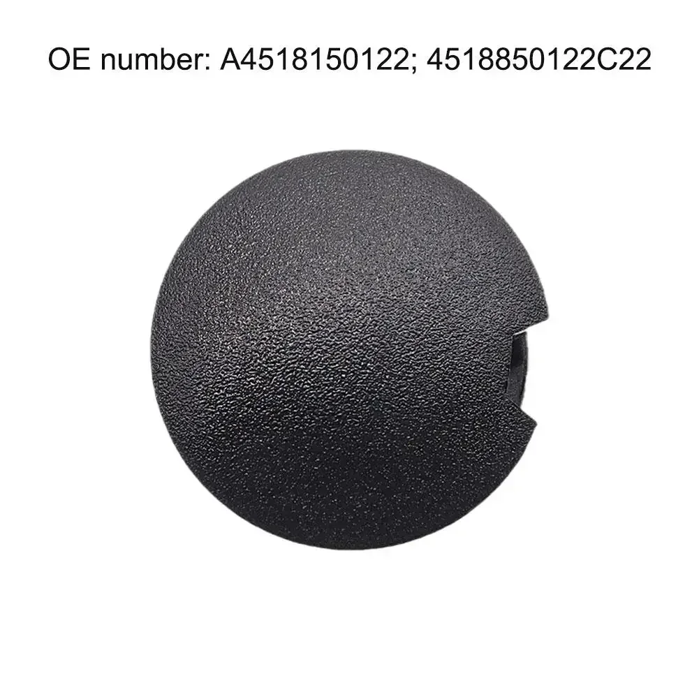 2 Tappi Copri Occhiello Traino Paraurti Per Smart Fortwo 451, 2007-2015, Neri, Aftermarket - 6