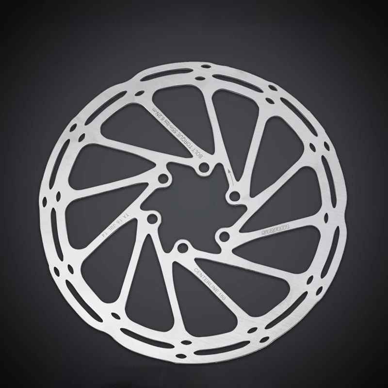 MTB 자전거 디스크 브레이크 로터, 스테인리스 스틸, 로드 유압 브레이크, 160mm, 180mm, 203mm
