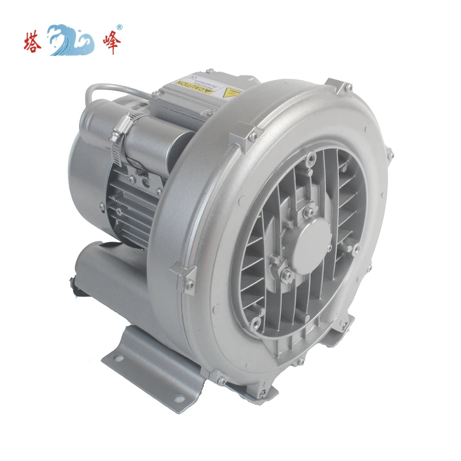 550w Electric High Pressure Fish Farm Oxygen Ring Vacuum Pump Turbo Air Blower ultra high pressure 3kw vortex ring blower air pump for fish farm