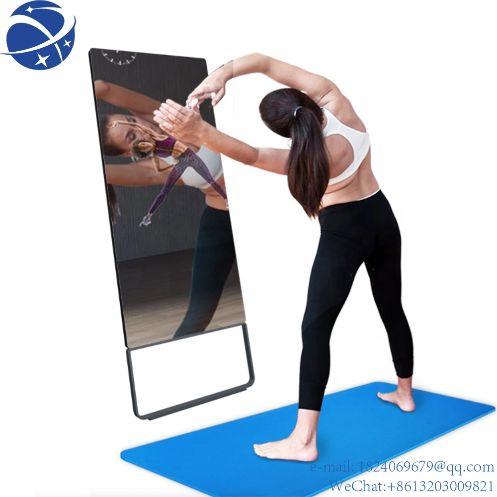 

YUN YISmart mirror tv Interactive Glass TV Magic Gym Mirror Workout Exercise Touch Screen Mirror Fitness Smart for home