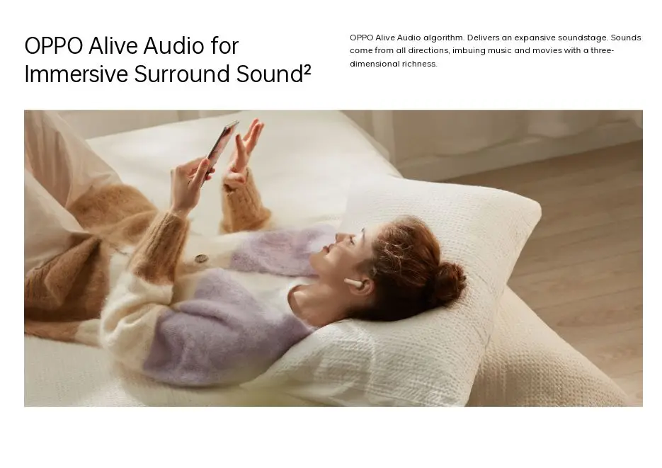 Official Oppo Enco Air 3 Wireless Bluetooth Headphone AI Noise Cancellation Earphone 13.4mm Large Composite Driver 2 Official Oppo Enco Air 3 Wireless Bluetooth Headphone AI Noise Cancellation Earphone 13.4mm Large Composite Driver 2