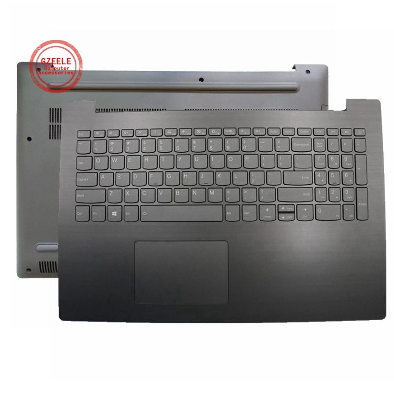 Laptop Shell para Lenovo Ideapad Palmrest Cover com us Backlight Keyboard Tampa da Caixa Base Inferior 5cb0r46705 33015ich 330-15 Ich