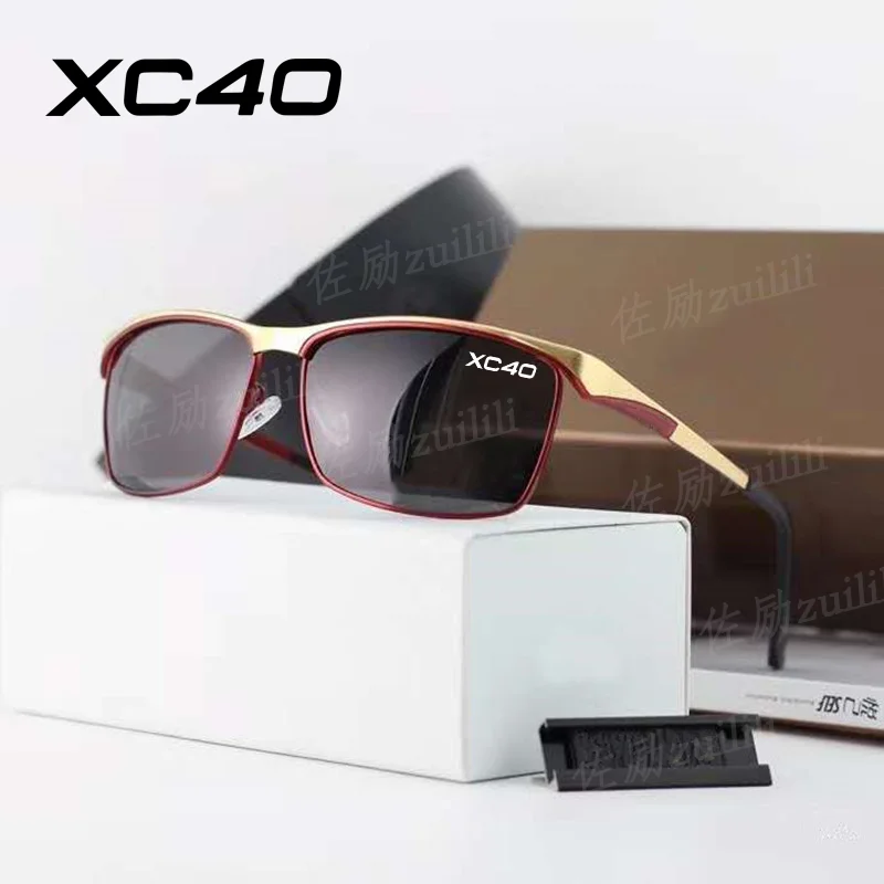 고급 남녀 편광 선글라스, 볼보 XC60 V50 V40 XC90 S60 S40 S80l V90 V60 EX90 S90 XC40용 자외선 차단 고글