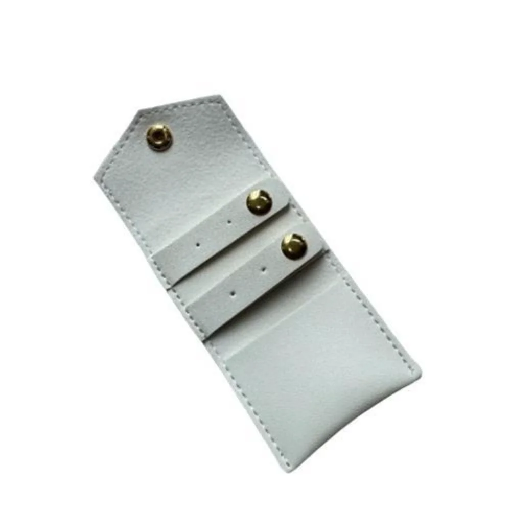 Custodia per gioielli da viaggio in pelle marrone marmotta (70157