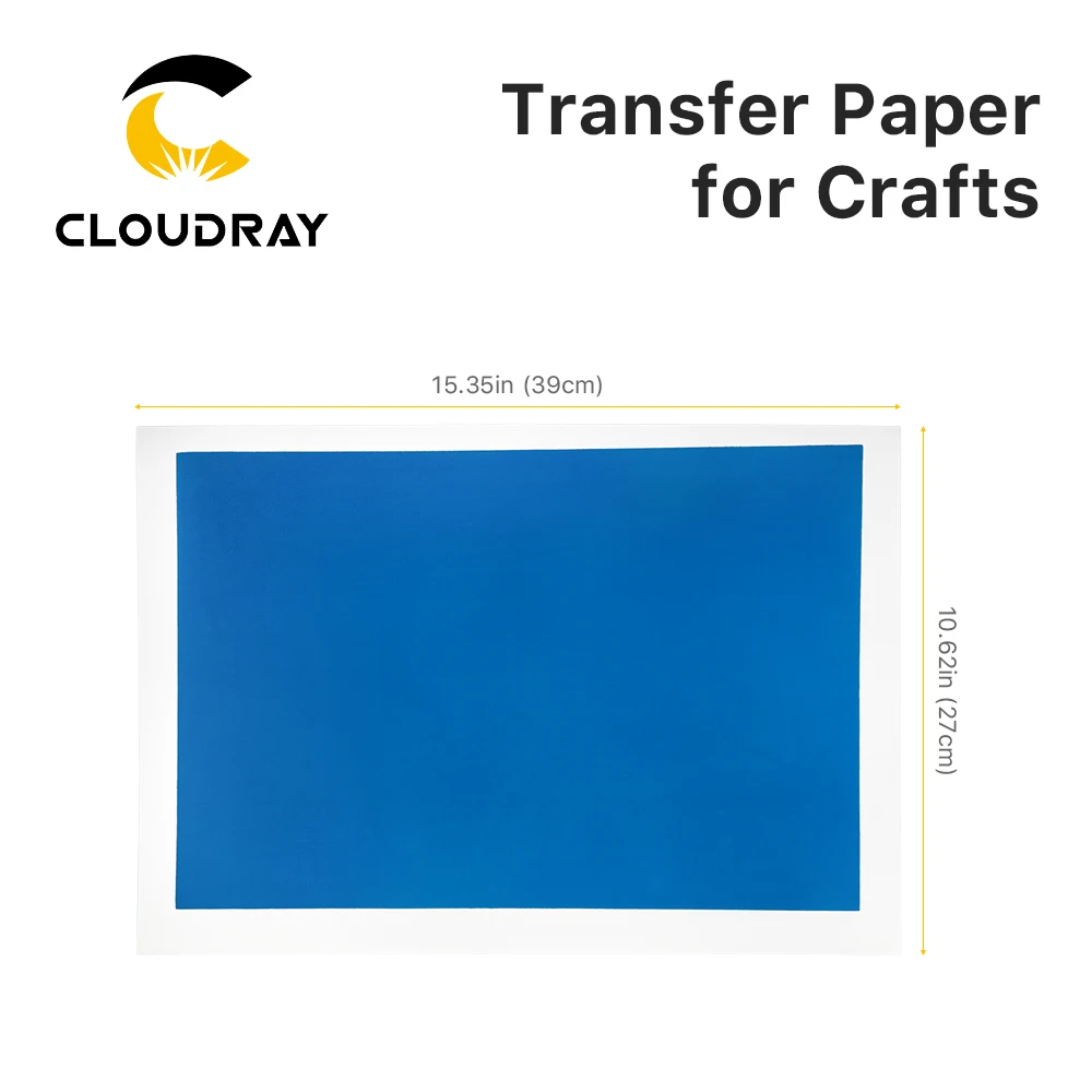 Cloudray 공예용 전사지, 레이저 조각 및 마킹 기계용 DIY 아트 디자인, 컬러 마킹, 5 개, 10 개