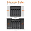 Adjustable Kitchen Storage Organizer Tray – Plastic Multifunctional Drawer Organizer for Kitchen Counter Utensils 4