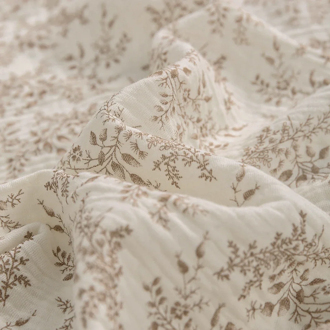 135x50/500 CM Puro Cotone Morbido Doppio Strato Crepe Tessuto di Stampa Per Pigiami, Coperta, Abbigliamento Per Bambini Tessuto di Abbigliamento FAI DA TE  15