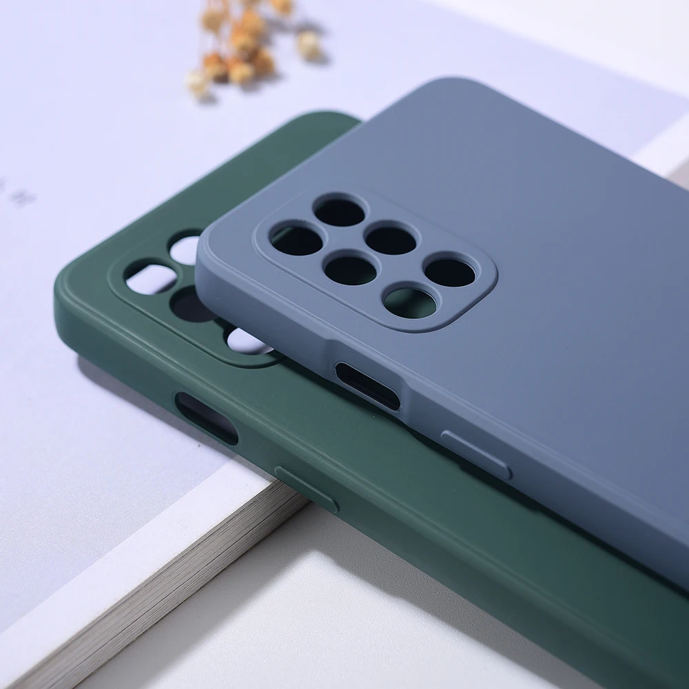 Liquid Silicone Shockproof Protective Back Cover