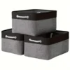 Foldable Small Storage Baskets, Which Are Fabric Storage Cubes Used for Organizing Clothes, Can Also Be Used To Decorate Toys. 1