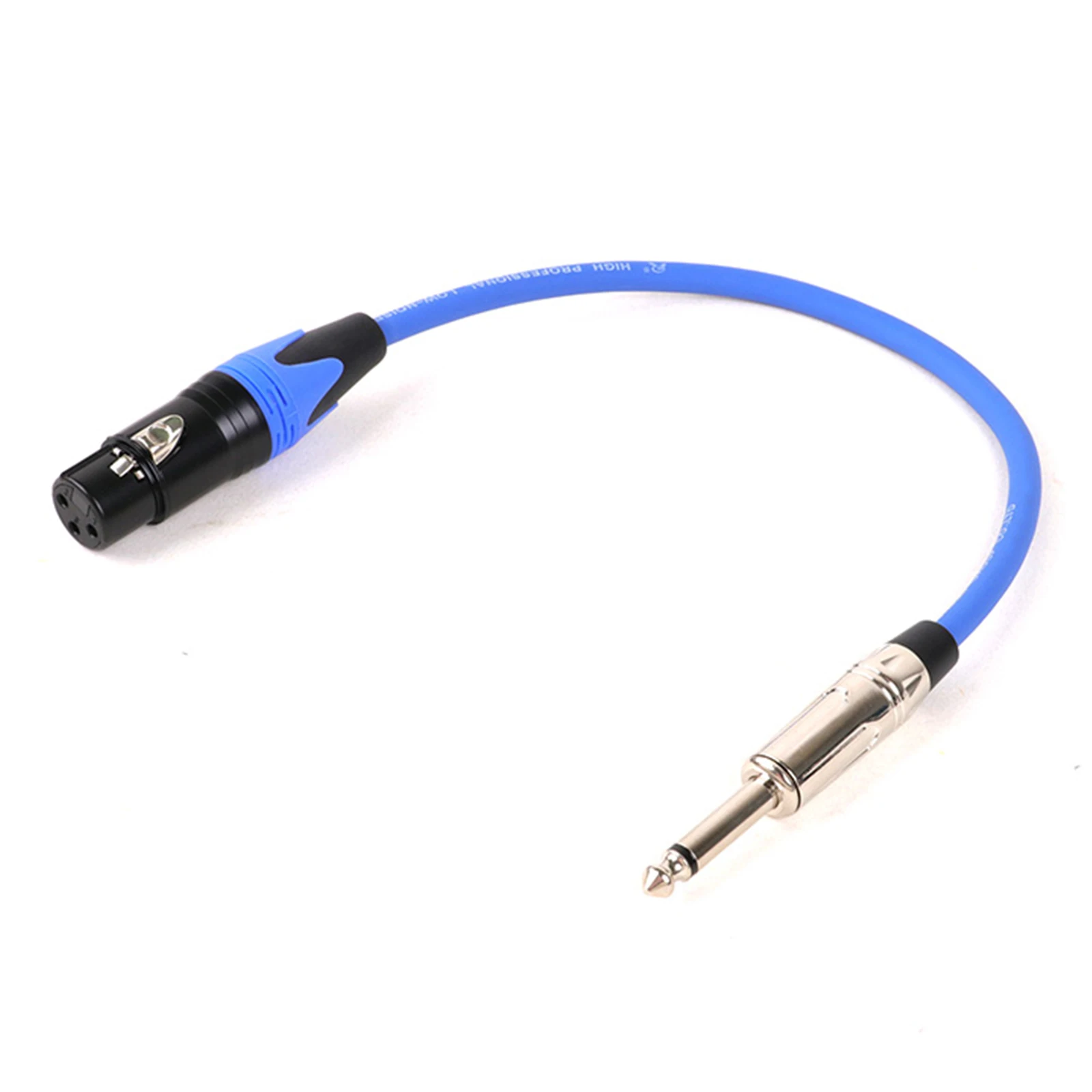 Cavo Mono 6.35mm A XLR Femmina Angolo Retto - 50 Cm, Per Microfoni, Mixer E Amplificatori - Foto 3