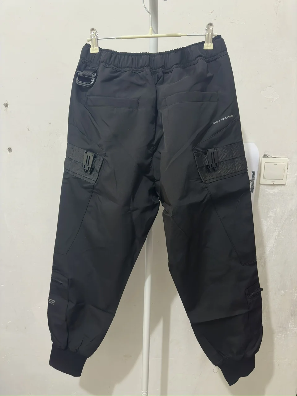 Description Picture 3 of itemHKSH Men's Tide Dark Spring New Trendy Workwear Cargo Pants Leggings Tactical Techwear Style Elastic Waist Chic Overalls HK0981