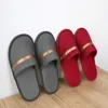 Adult Unisex Coral Fleece Slippers Winter Warm Home Slippers All-inclusive Slippers Solid Slippers Hotel Slippers Soft Non-slip 2
