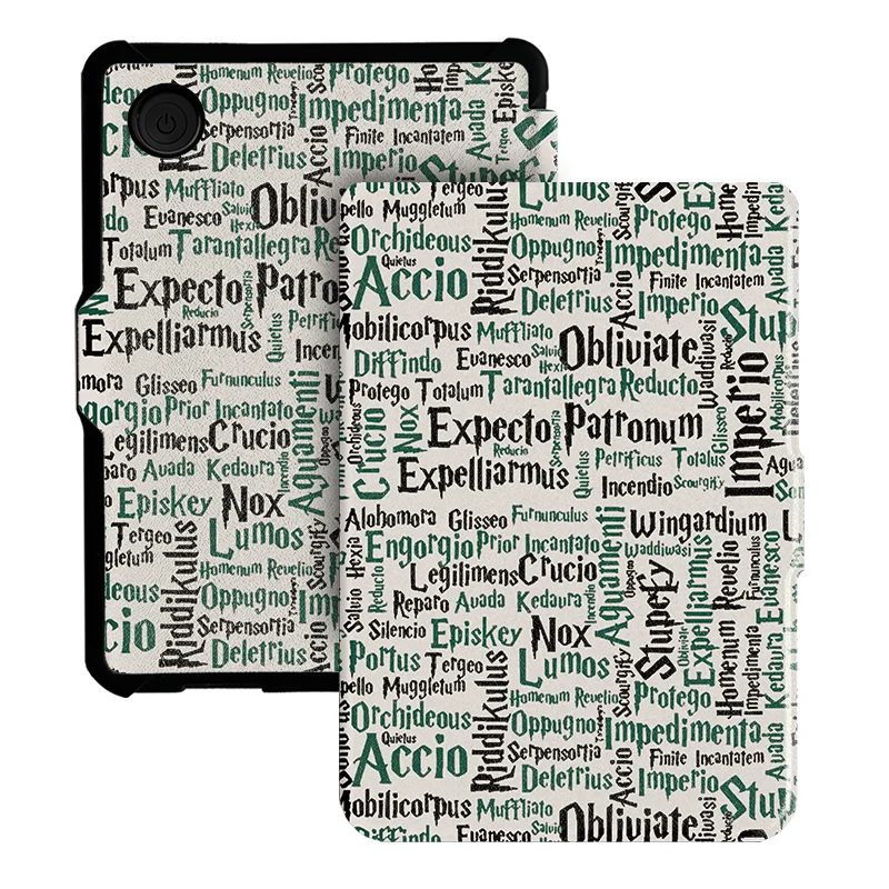 Kobo Clara 6-Inch E-Reader Protective Cover with Auto Sleep/Wake and Painted Patterns