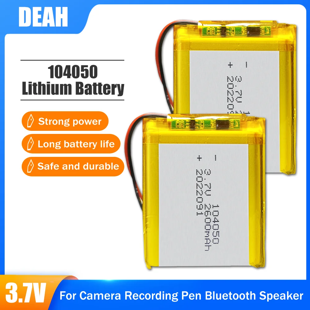 Batteria Li-ion 26650 Pila Batteria 26650 Ricaricabile 3,7V Litio - Testa Piatta, Nuova, Per Vari Dispositivi Batteria 26650 3 7v - Foto 4