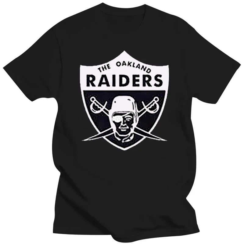 2019 Vendita Calda Moda Oakland Logo T-Shirt Nera E Argento Bay Area Retro Carr Tee Shirt