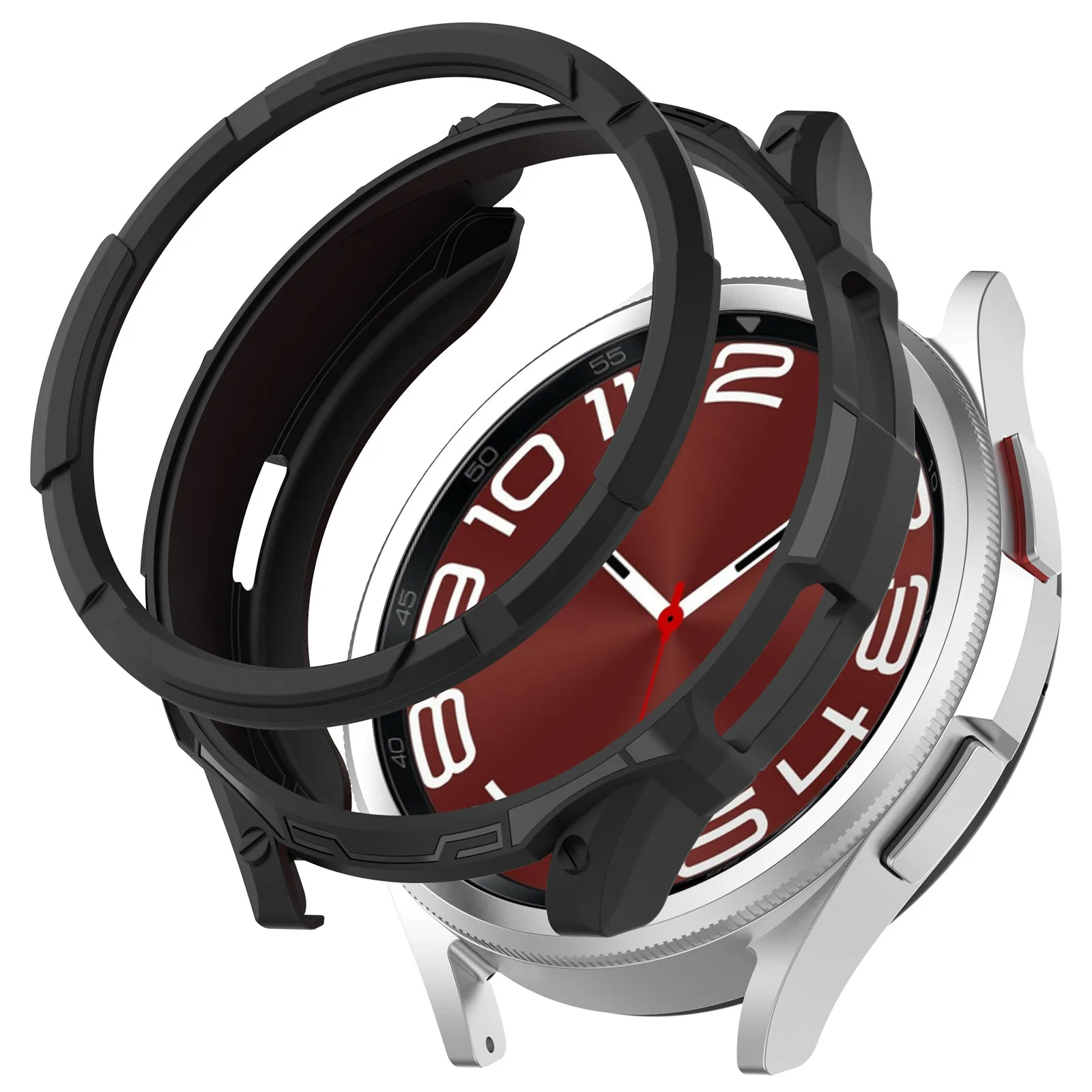 Stylish Silicone Protective Shell with Rotating Bezel