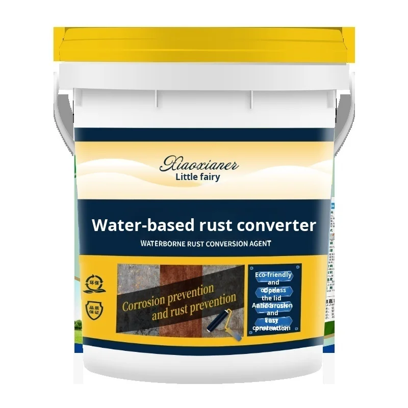 Rust converting agent water-based metal anti-rust paint grind-free