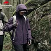 Naturehike Outdoors Ultralight Hard Shell Hooded Jacket Warm Waterproof Camping Climb Coat Breathable Wear-resistant Men Women 6