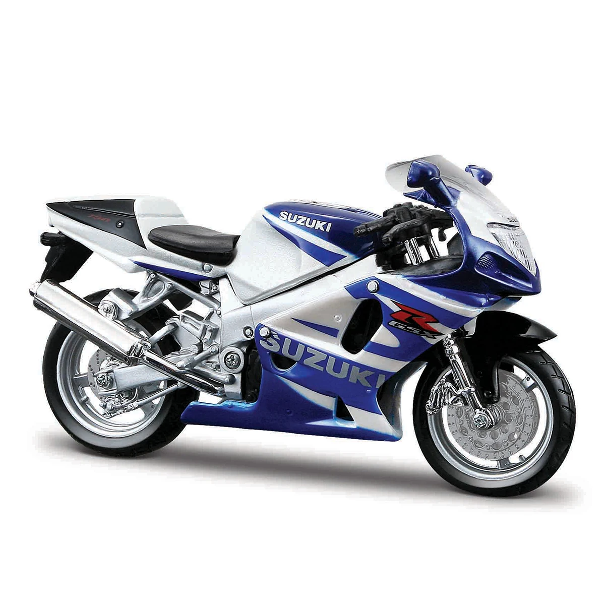 Bburago 1:18 Suzuki GSX-R750 Static Die Cast Vehicles Collectible Motorcycle Model Toys