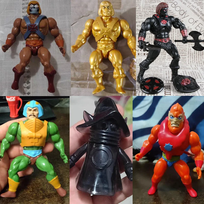 5.5 Pollici He-Man Master Of The Univers Robot He-Man Man At Arms Skeletor Action Figure Toys