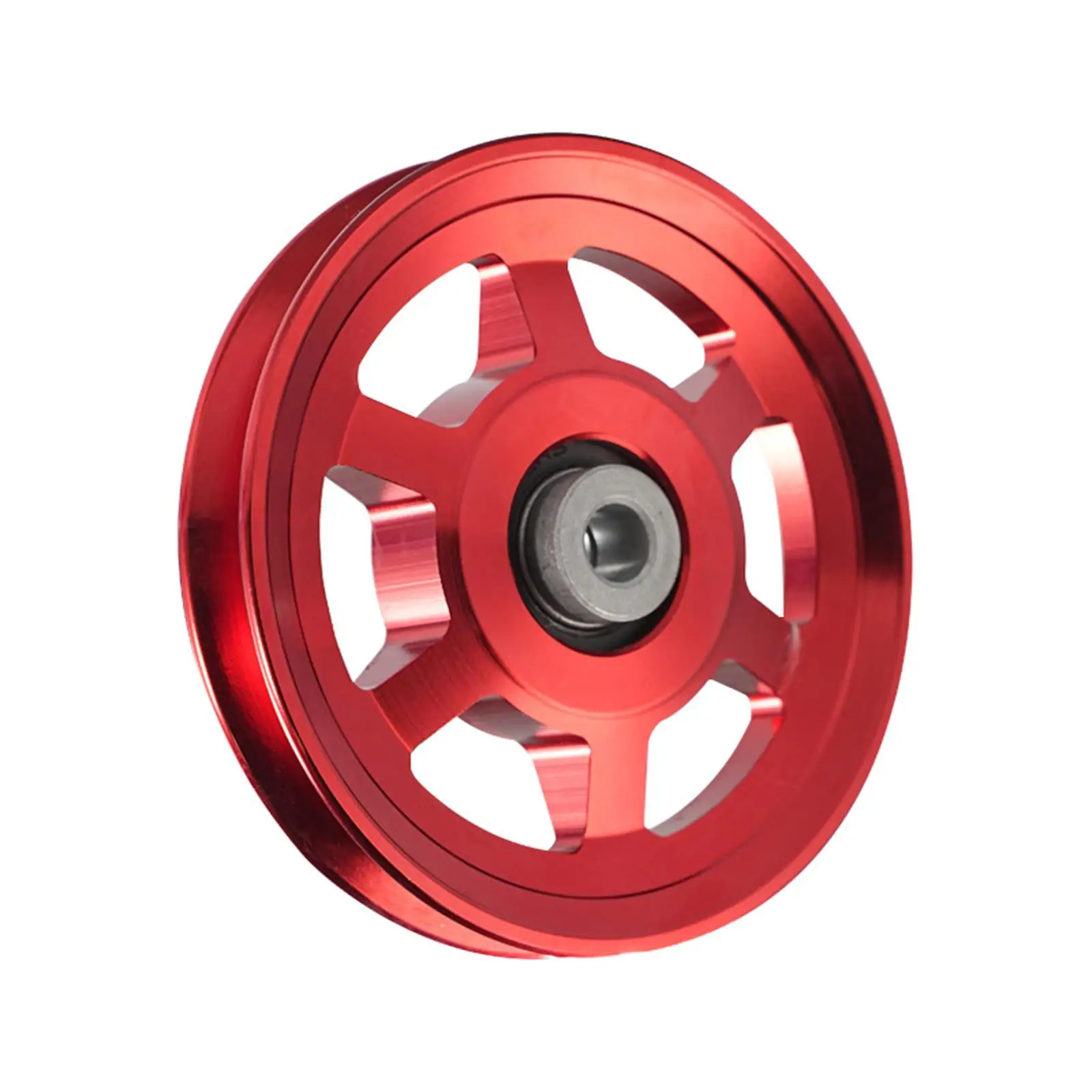 Home Gym Pulley System Aluminum Alloy Pulley Wheel 105mm for Cable Machine Training Exercise Equipment